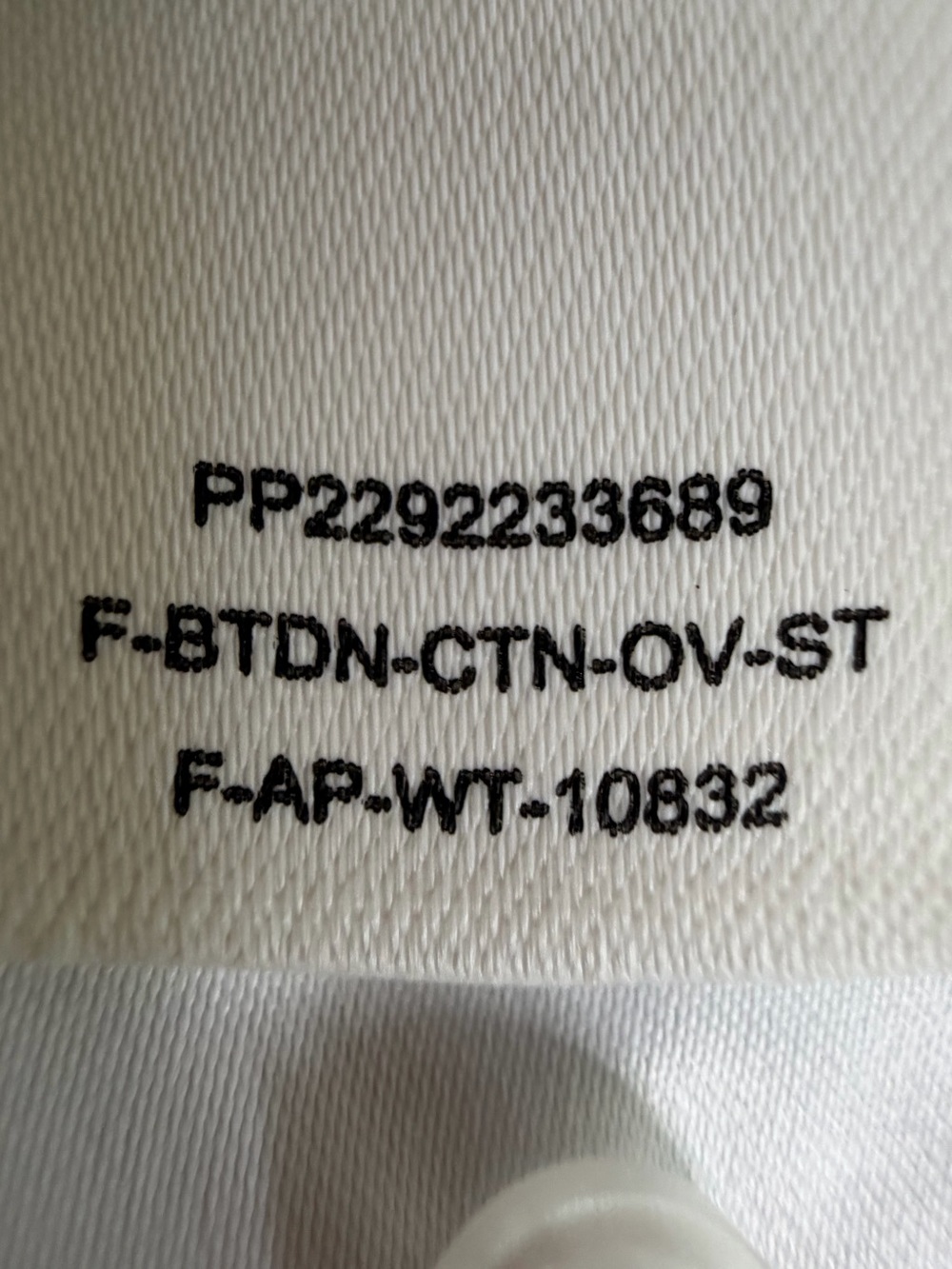 Everlane The Must-Have Shirt in Silky Cotton Forever Blue Optic White Size 2 NWT - Picture 11 of 16